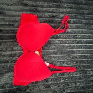 PINK Victoria's Secret Bright Red Bra